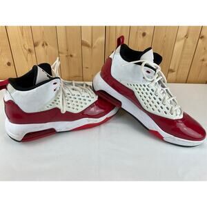 Nike Jordan Maxin 200 White/Black/Red Men's Shoe- Size 15